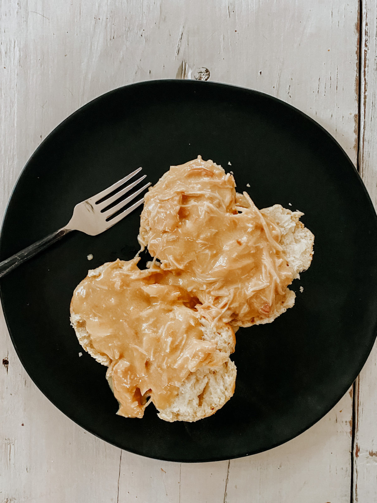 Chicken Gravy Over Biscuits Charlottes Happy Home